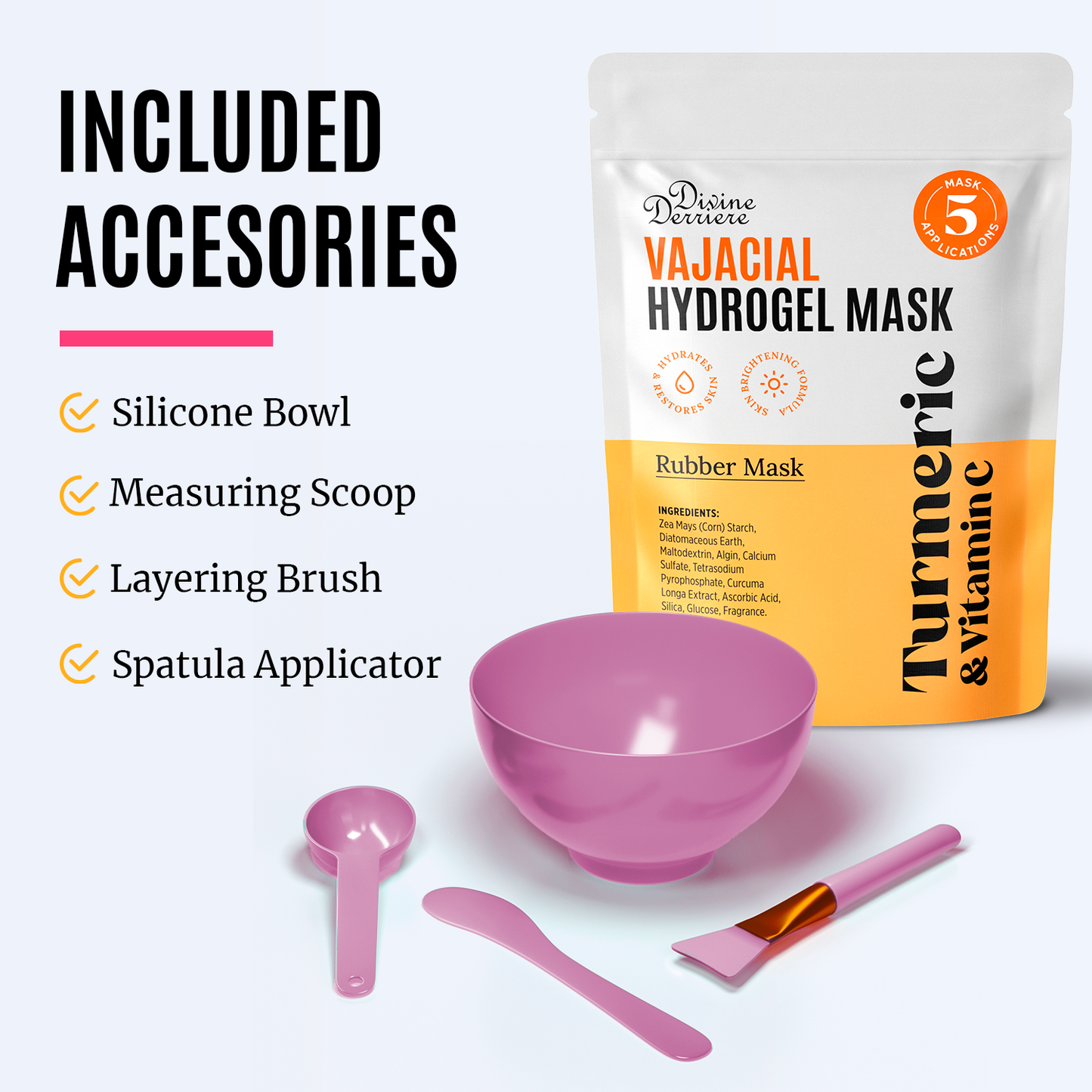 Hydrogel Vajacial Kit - Turmeric