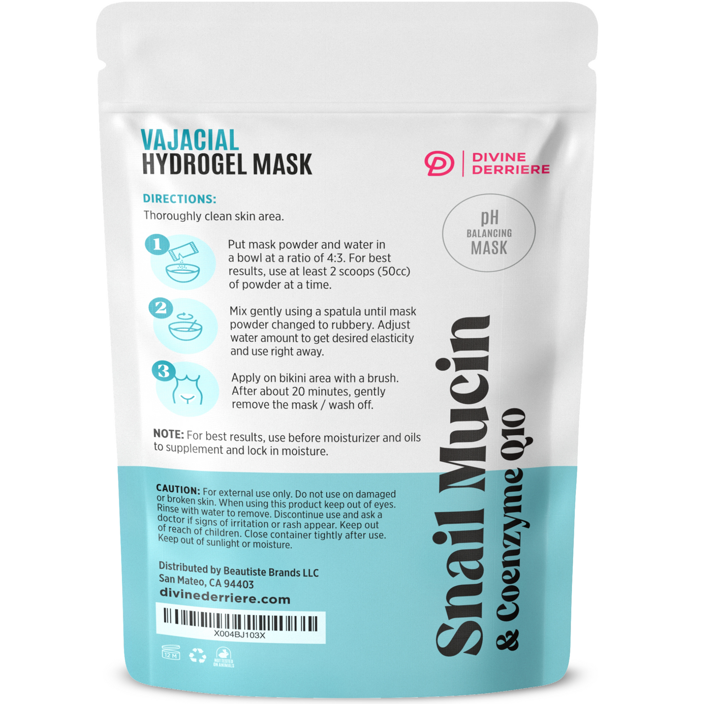 Hydrogel Vajacial Kit - Snail Mucin & COQ10