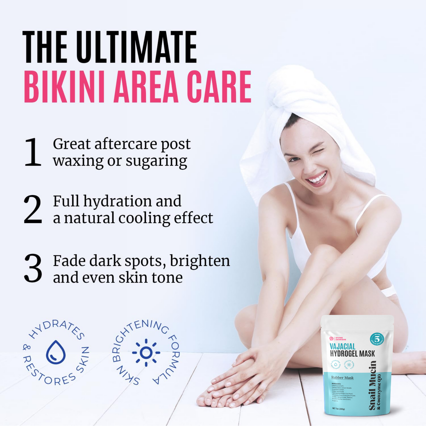 Hydrogel Vajacial Kit - Snail Mucin & COQ10