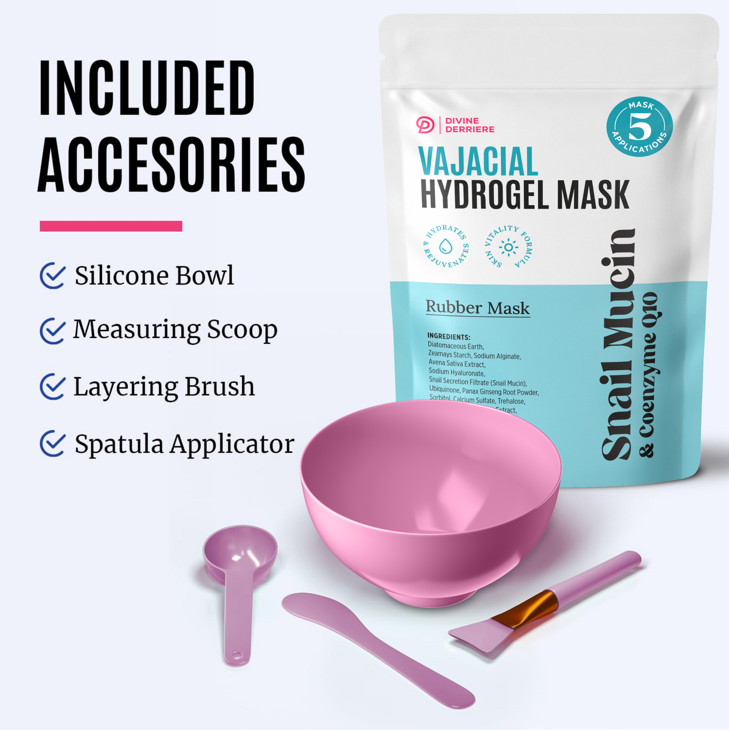 Hydrogel Vajacial Kit - Snail Mucin & COQ10