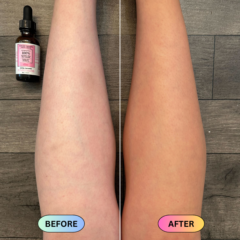 Tan Accelerator Drops