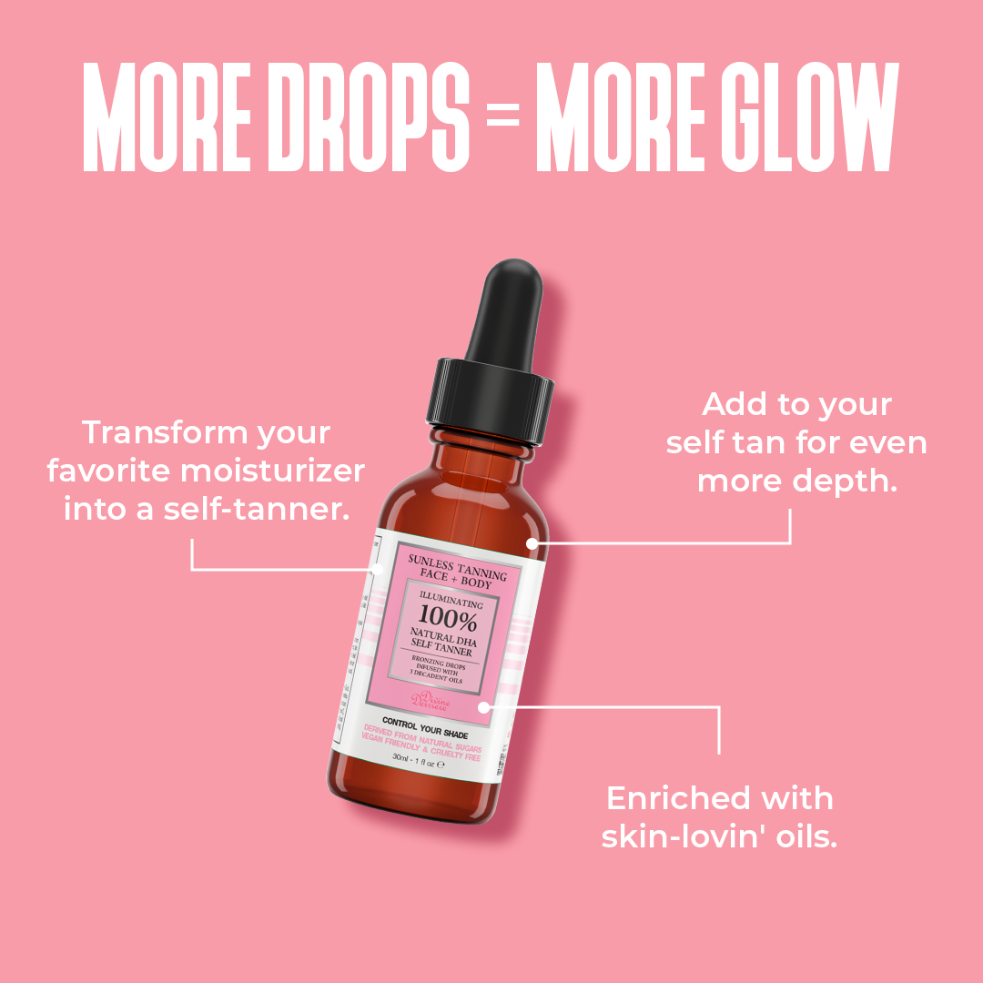 Tan Accelerator Drops
