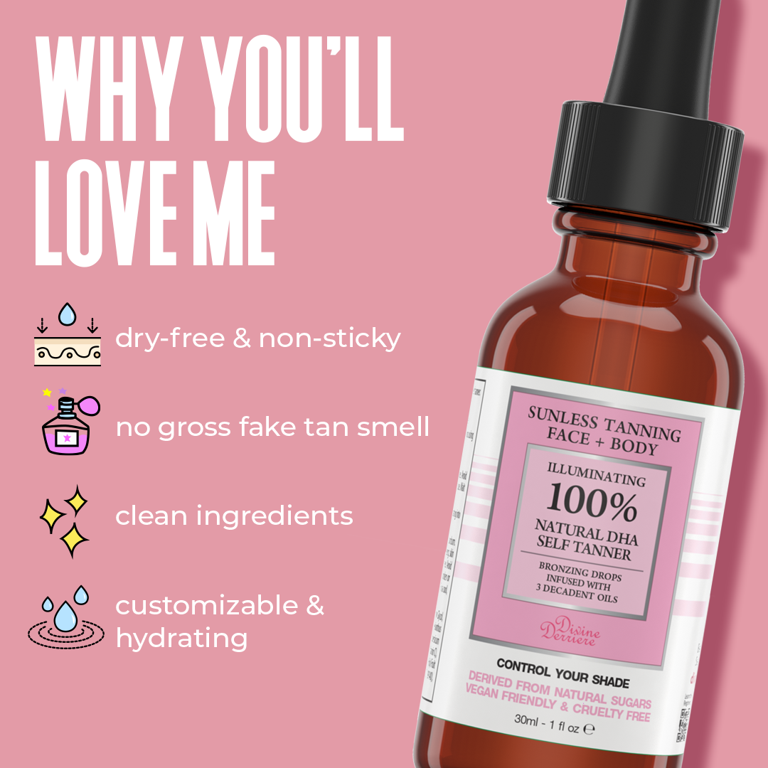 Tan Accelerator Drops