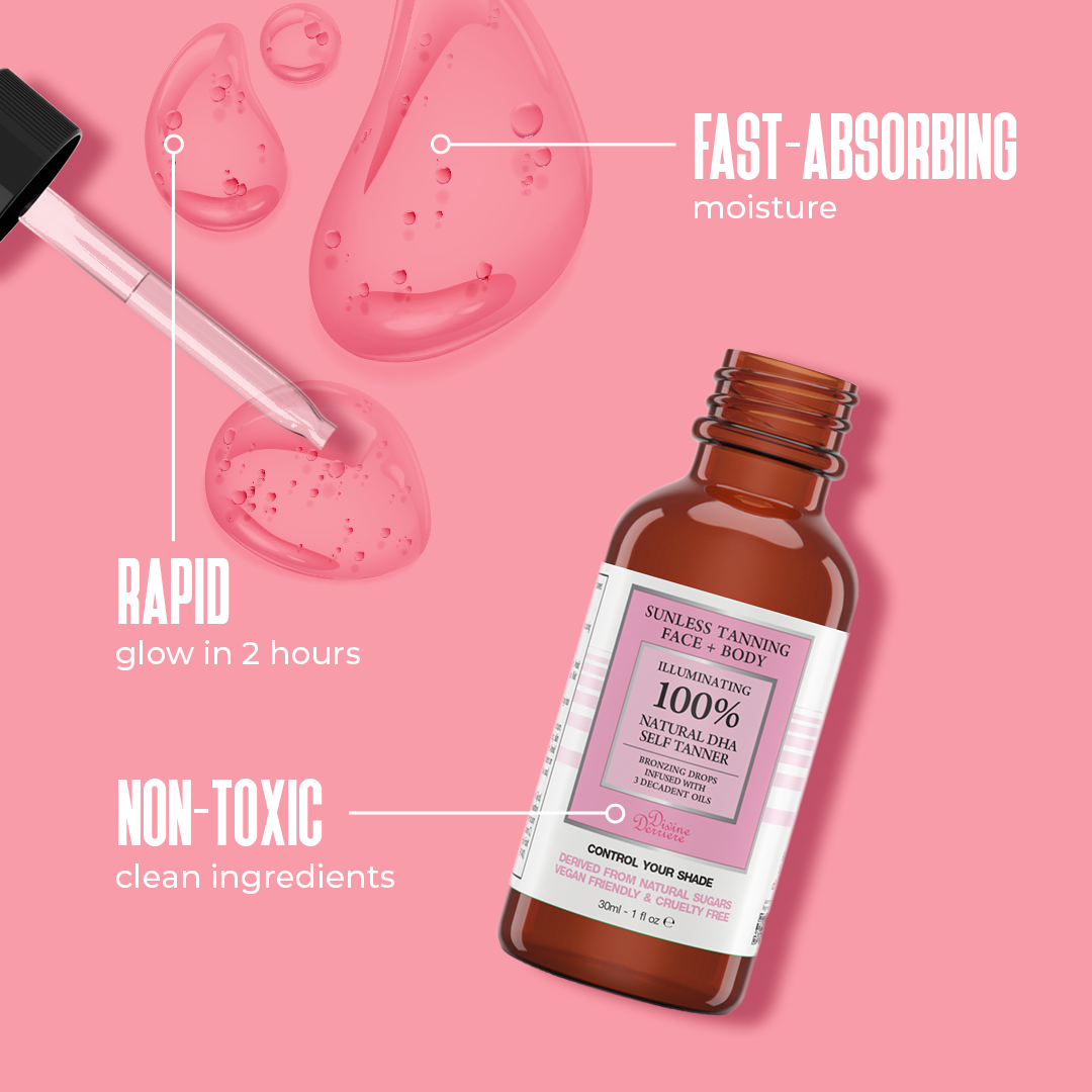 Tan Accelerator Drops