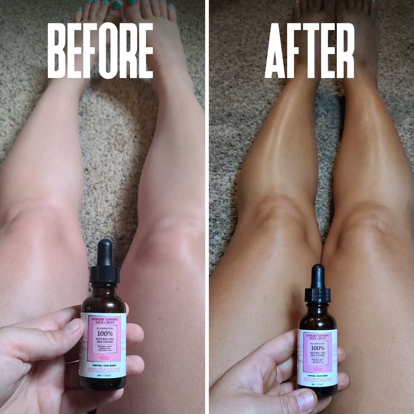 Tan Accelerator Drops