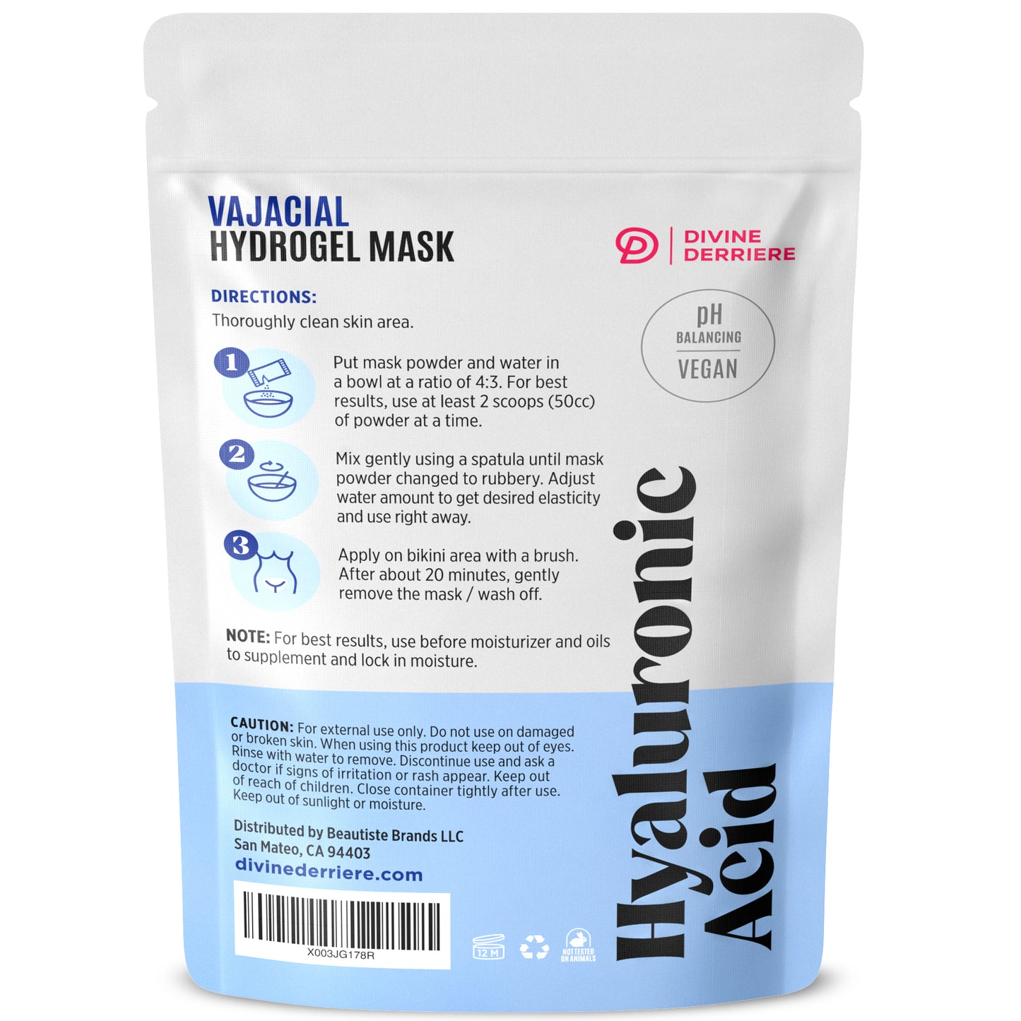 Hydrogel Vajacial Kit - Hyaluronic Acid