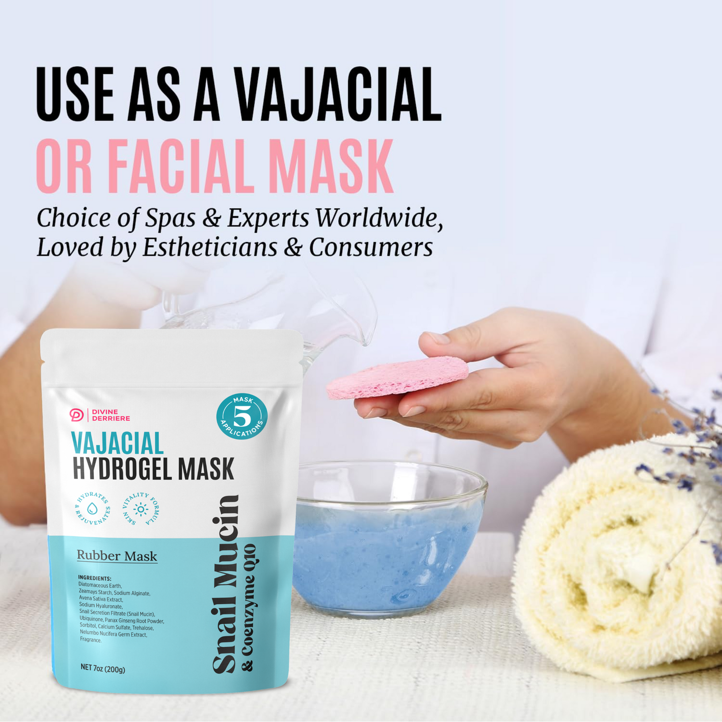 Hydrogel Vajacial Kit - Snail Mucin & COQ10