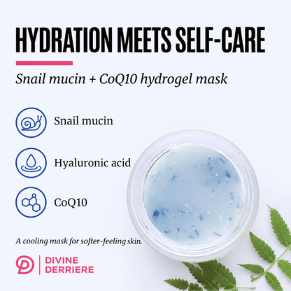 Snail Mucin Vajacial Kit with snail mucin, hyaluronic acid and CoQ10