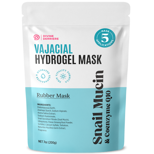 Snail Mucin and CoQ10 Vajacial Hydrogel Mask