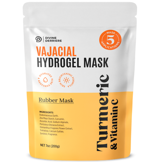 Turmeric and Vitamin C Vajacial Hydrogel Mask