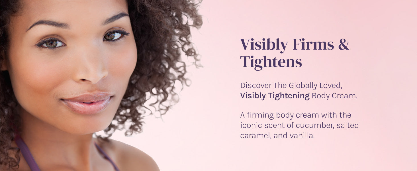 Curly-haired woman in a beauty campaign portrait